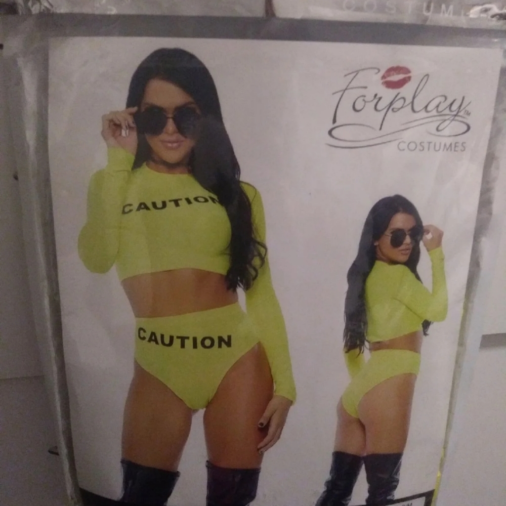 Forplay caution sexy outfit